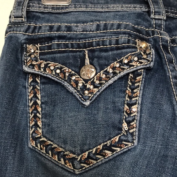 MISS ME Signature Boot Jeans size 27 - Picture 5 of 12